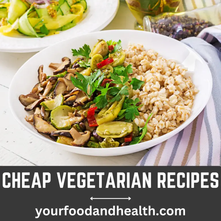 CHEAP VEGETARIAN RECIPES