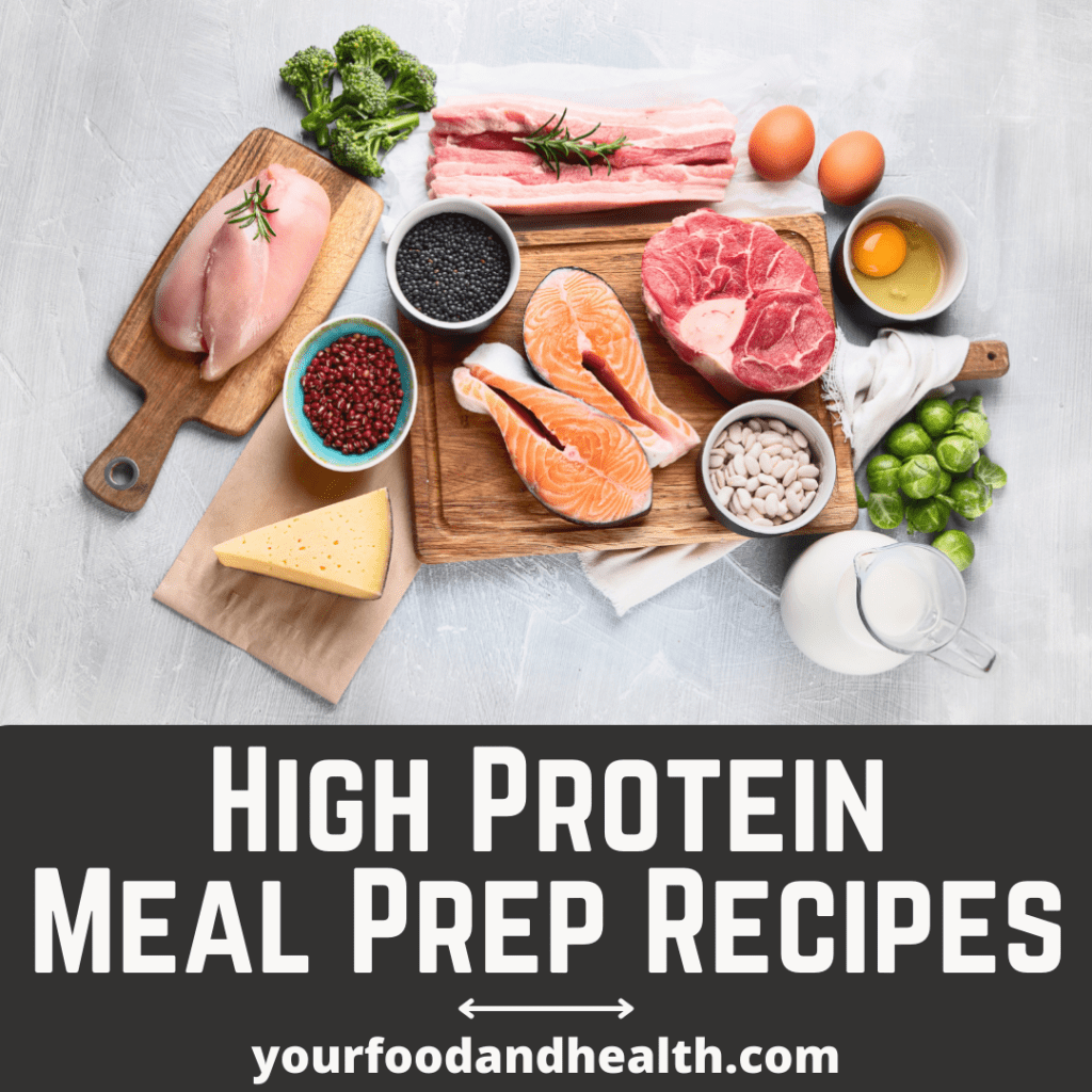 High protein meal prep recipes