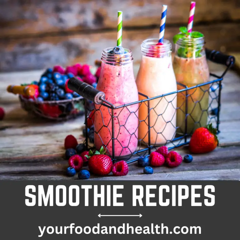 SMOOTHIE RECIPES