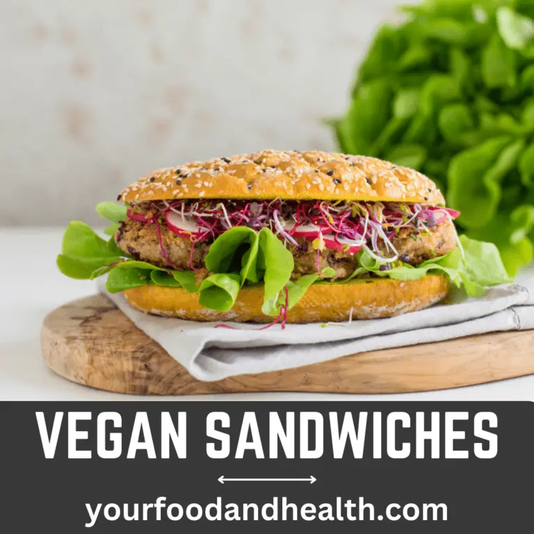 VEGAN SANDWICH REICPES