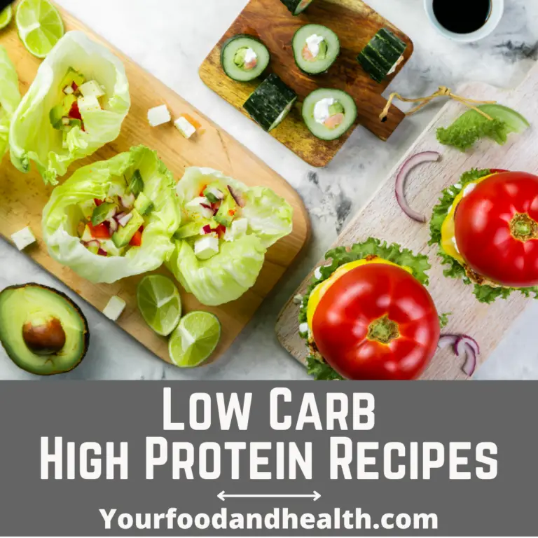 low carb high protein recipes