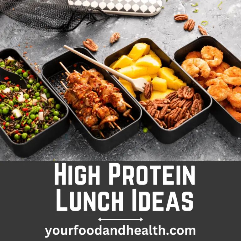 High Protein Lunch Ideas