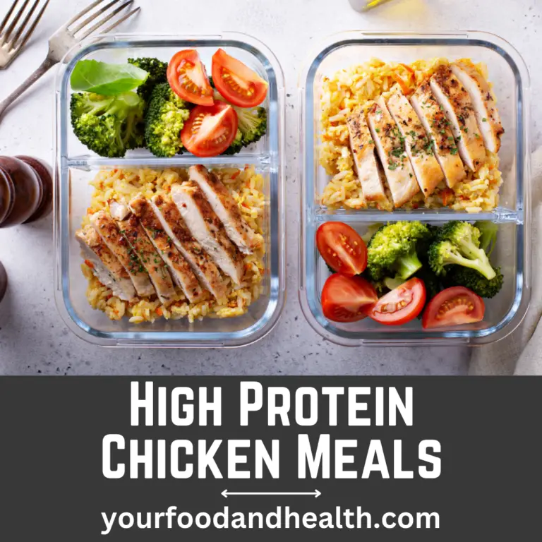 High Protein Chicken Meals