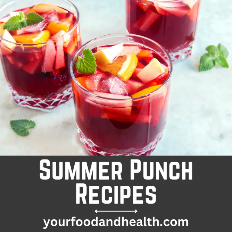 Summer Punch Recipes