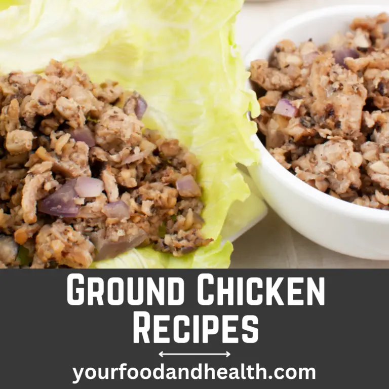 Ground Chicken Recipes