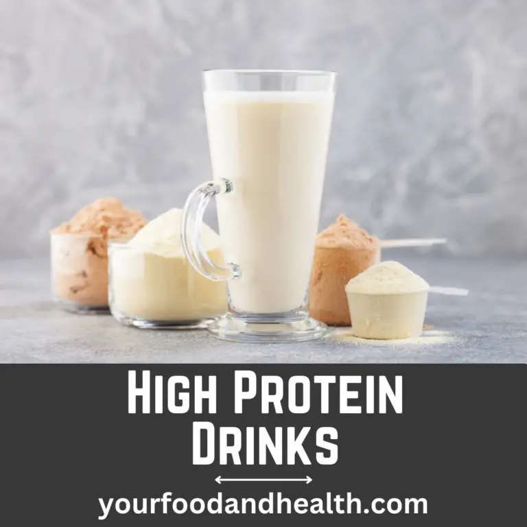 21 Healthy High Protein Drinks For Healthy Eating