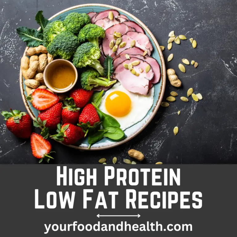 High Protein Low Fat Recipes