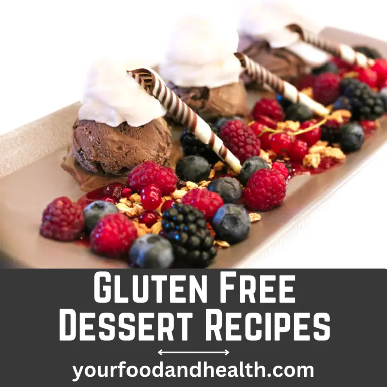 Gluten Free Dessert Recipes