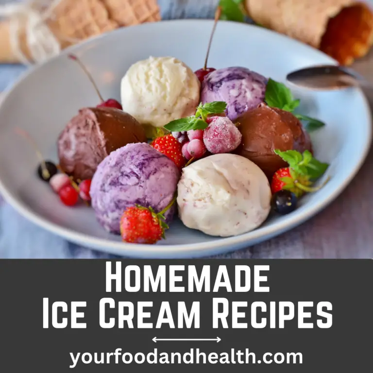 Homemade Ice Cream Recipes