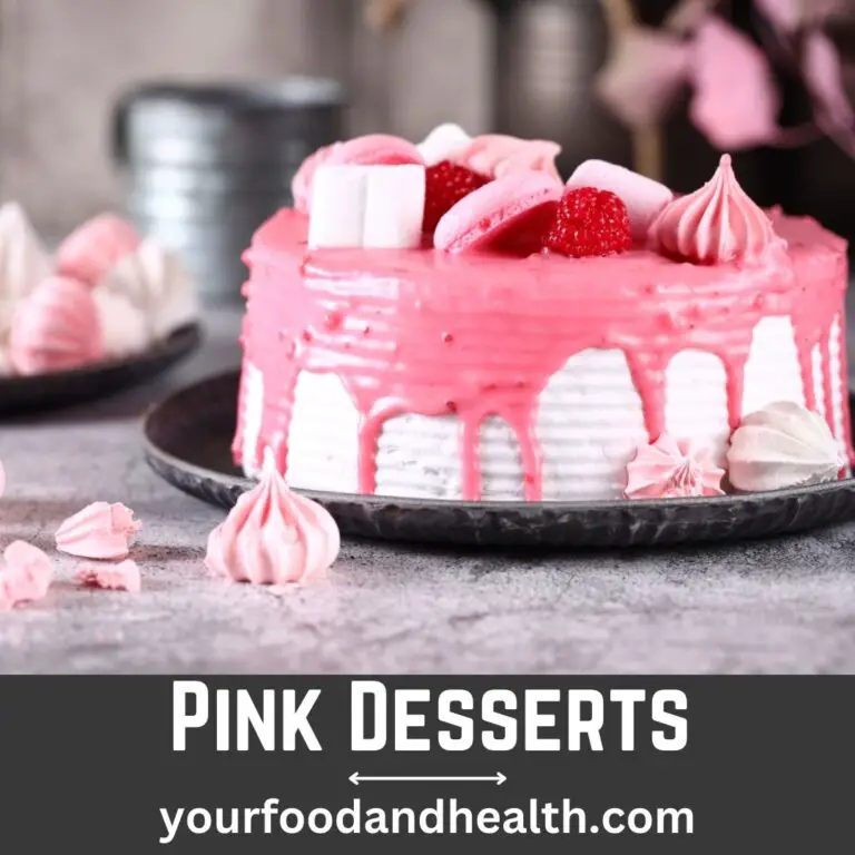 Pink Desserts