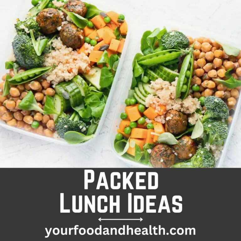 Packed Lunch Ideas