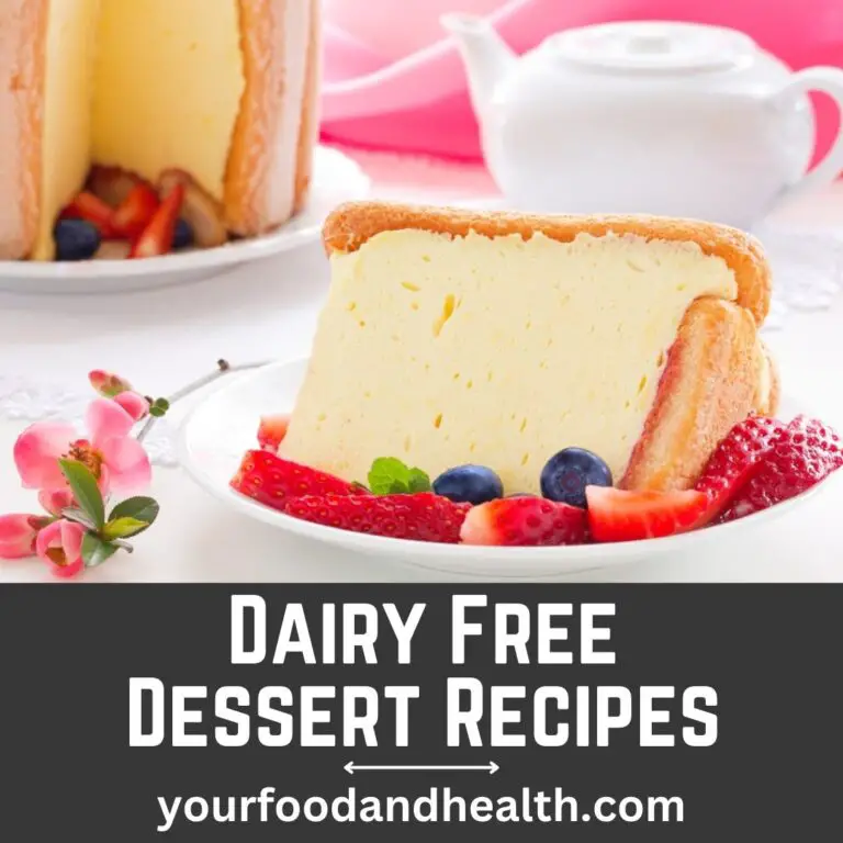 Dairy Free Dessert Recipes