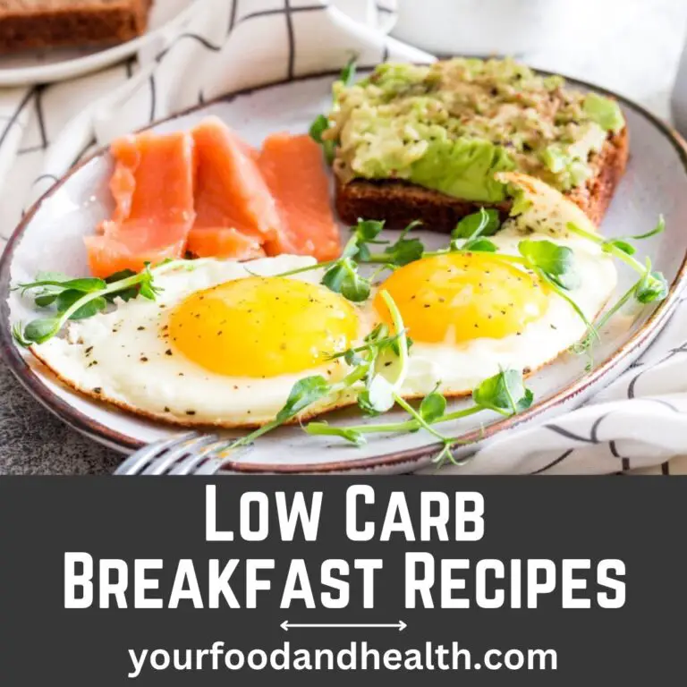 Low Carb Breakfast Recipes