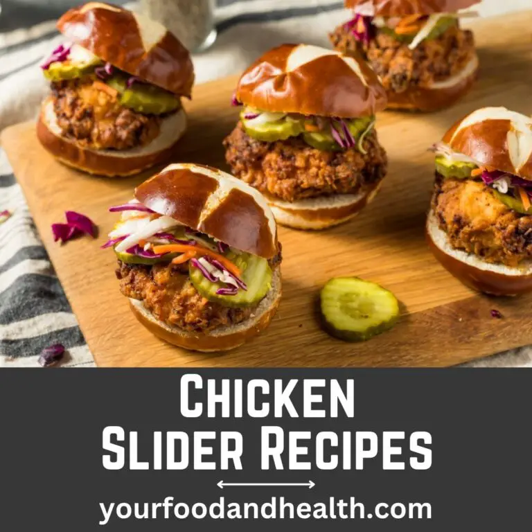 Chicken Slider Recipes