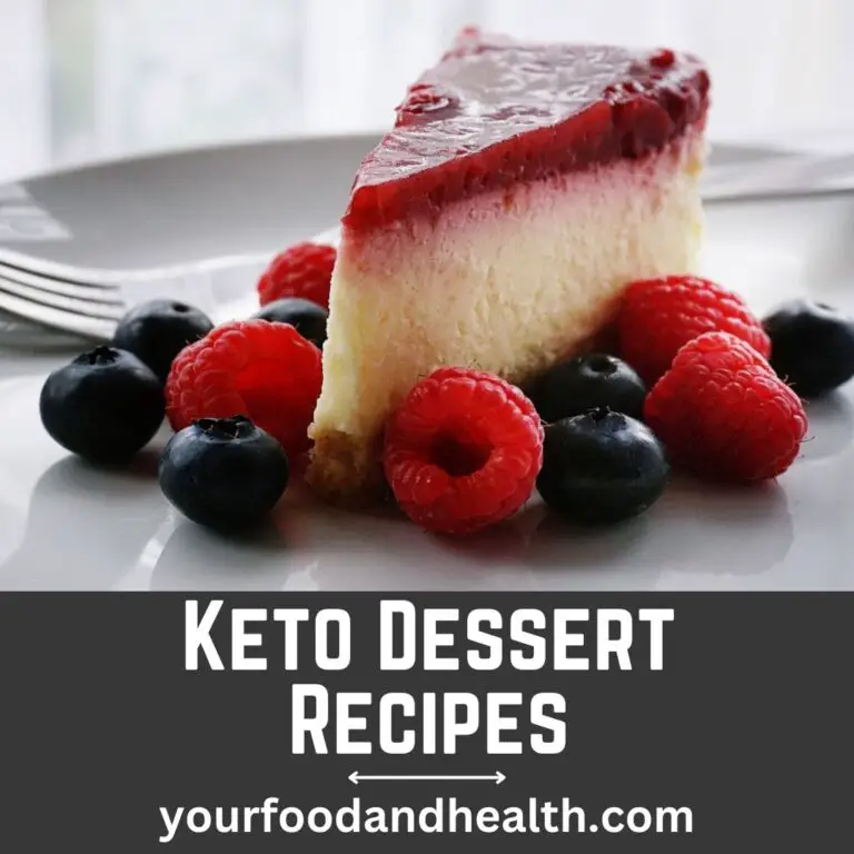 Keto Dessert Recipes