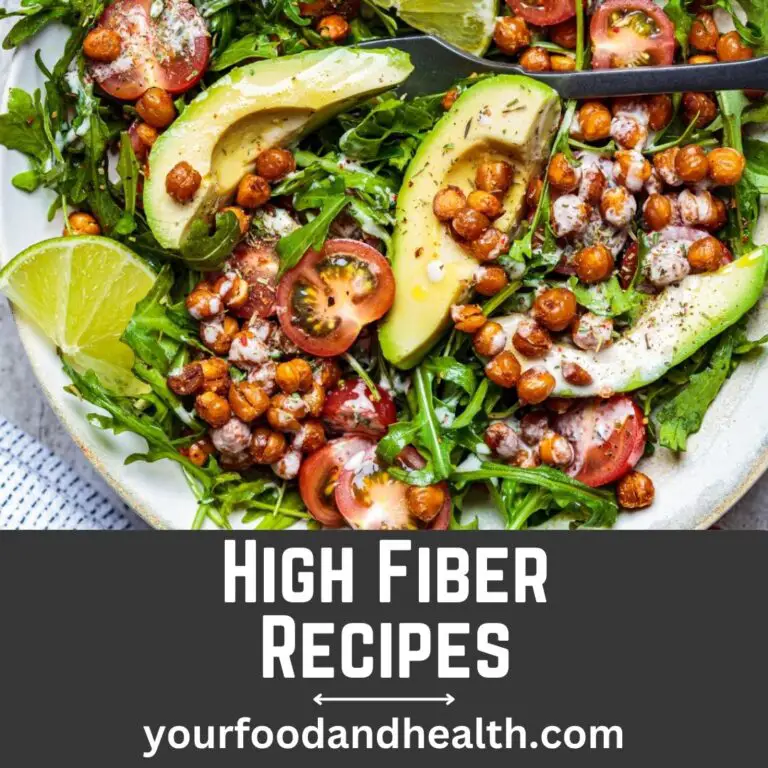 21 Healthy High Fiber Recipes For Meal Prep!