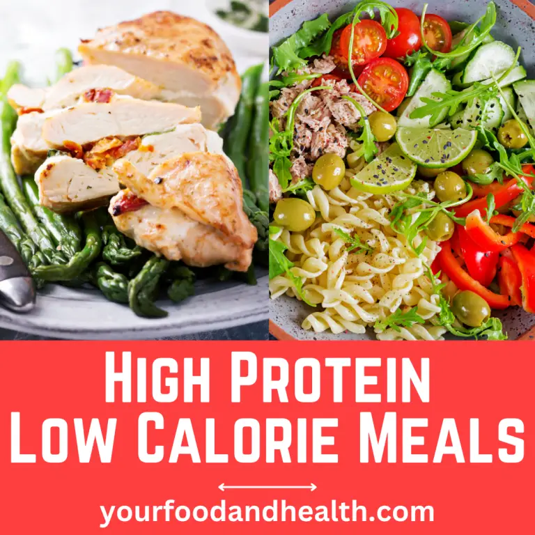 21 Healthy High Protein Low Calorie Meals For Weight Loss!