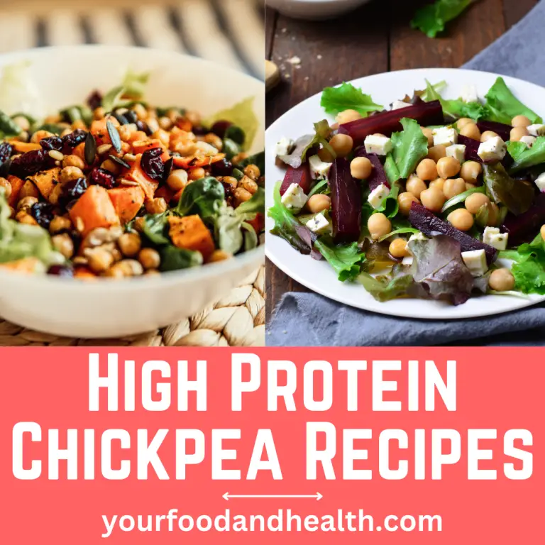 High Protein Chickpea Recipes