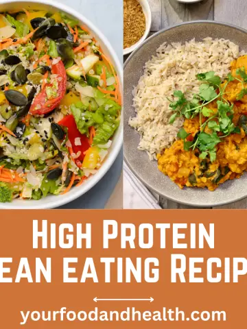 High Protein Clean eating Recipes