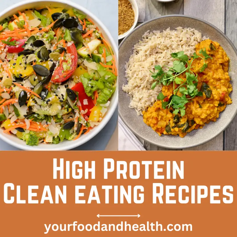 High Protein Clean eating Recipes