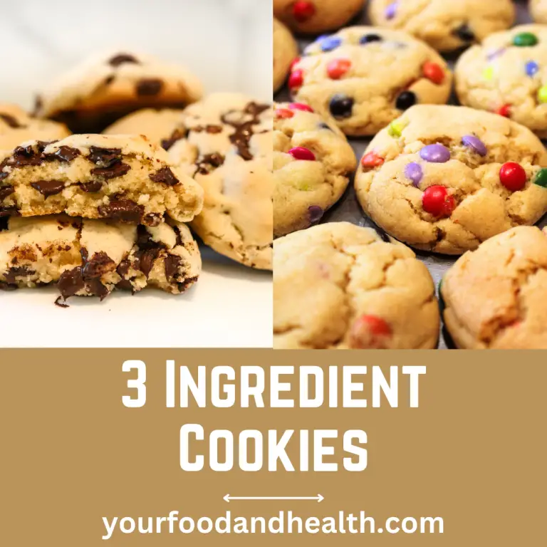 3 Ingredient Cookies